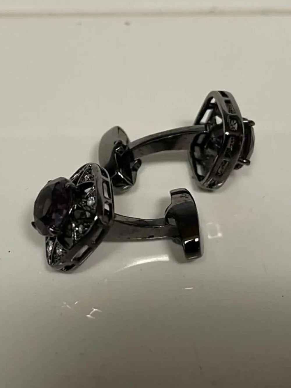 Argento cuff links